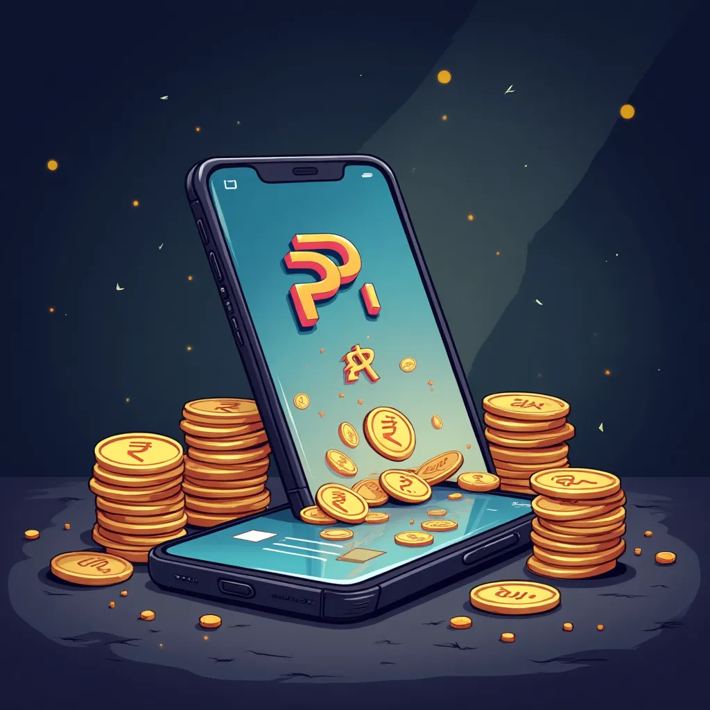 kindlotto wallet and UPI deposit screen